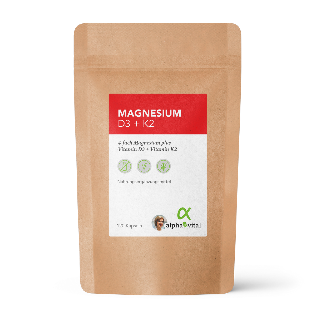 Refill Magnesium D3+K2 120stk